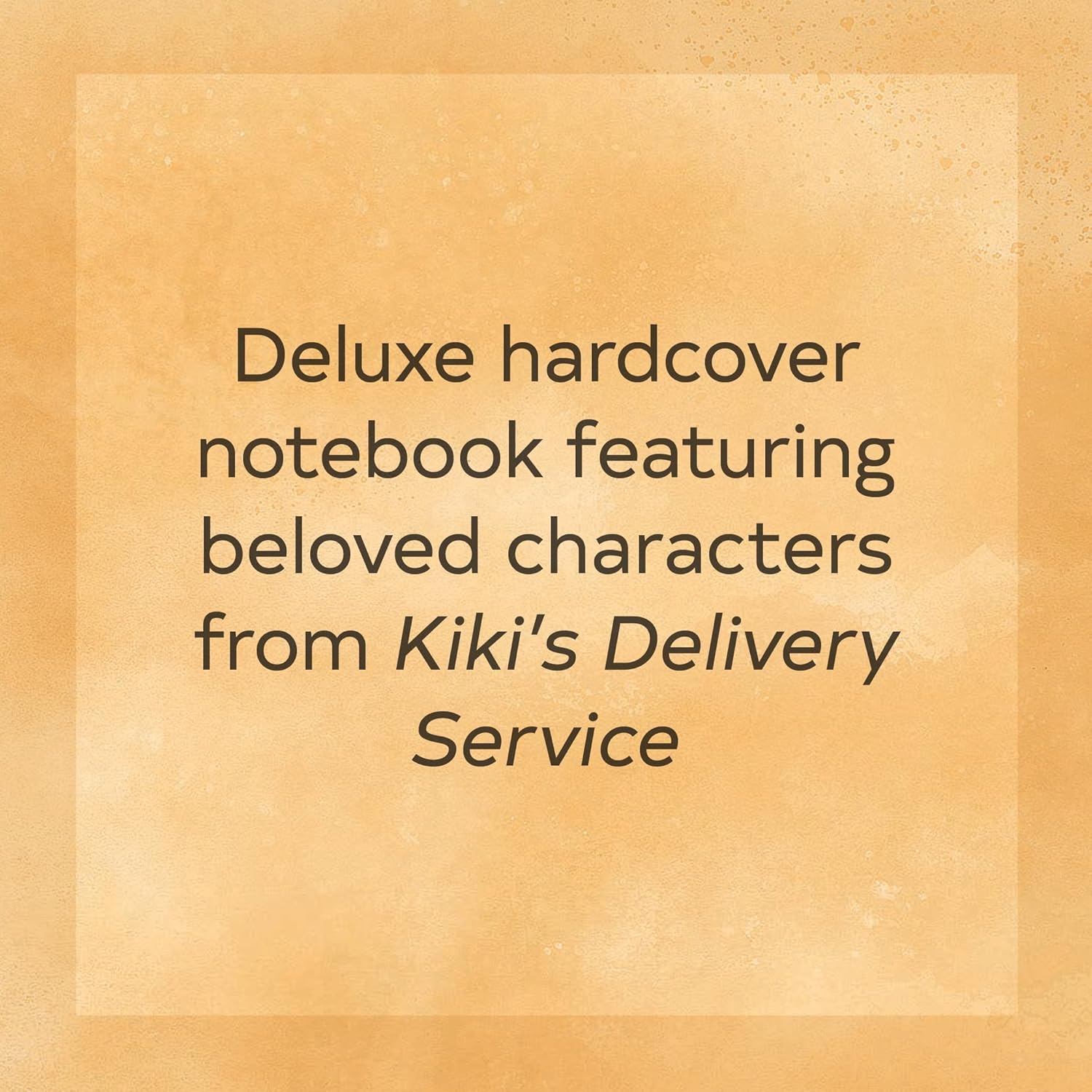 STUDIO GHIBLI KIKIS DELIVERY SERVICE NOTEBOOK