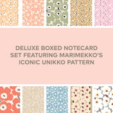 MARIMEKKO UNIKKO PASTELS 20 NOTECARDS ENVELOPES
