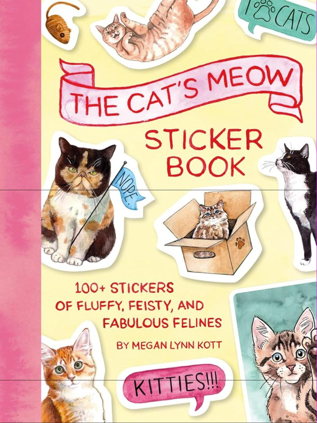 THE CAT'S MEOW STICKER BOOK