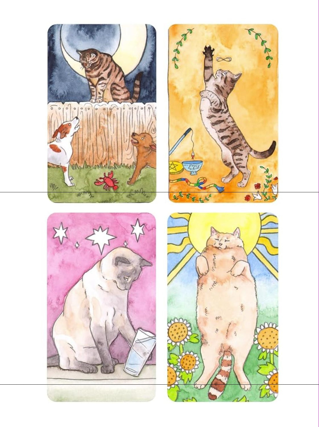 THE CAT'S MEOW STICKER BOOK