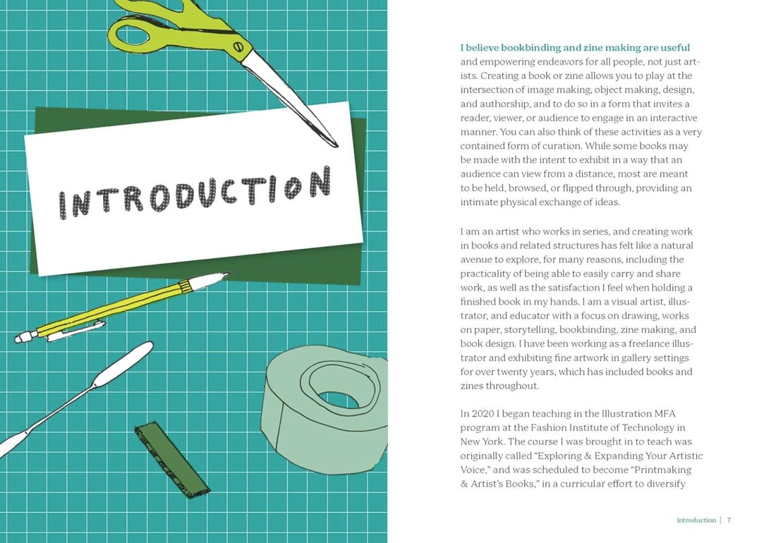 ZINE MAKING AND BOOKBINDING