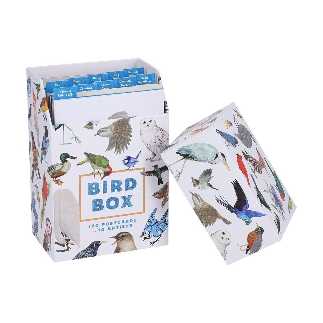 BIRD BOX: 100 POSTCARDS BY 10 ARTISTS