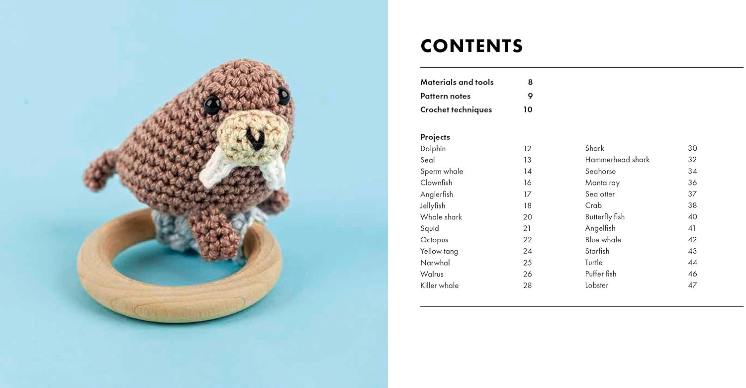 MINI AMIGURUMI OCEAN