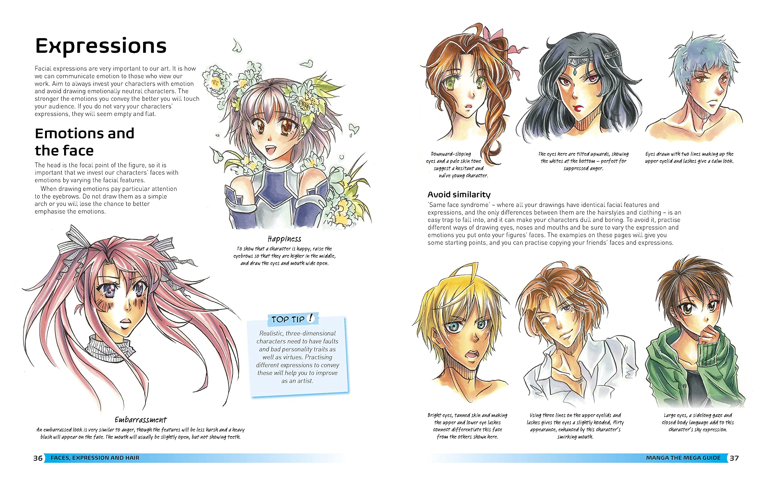 MEGA GUIDE TO DRAWING MANGA