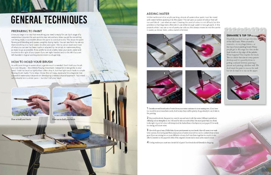 ANYONE CAN PAINT WATERCOLOUR LANDSCAPES