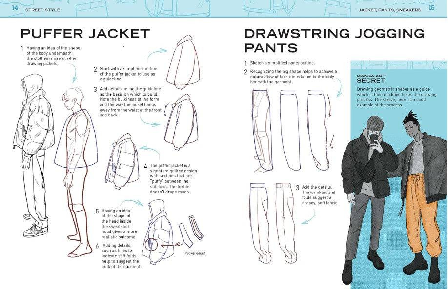 MANGA FASHION ART SECRETS STYLISH ARTWORK