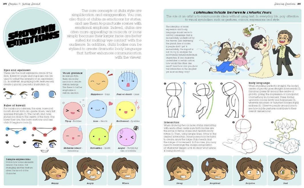 SUPER CUTE MANGA CHIBIS TO DRAW AND PAINT