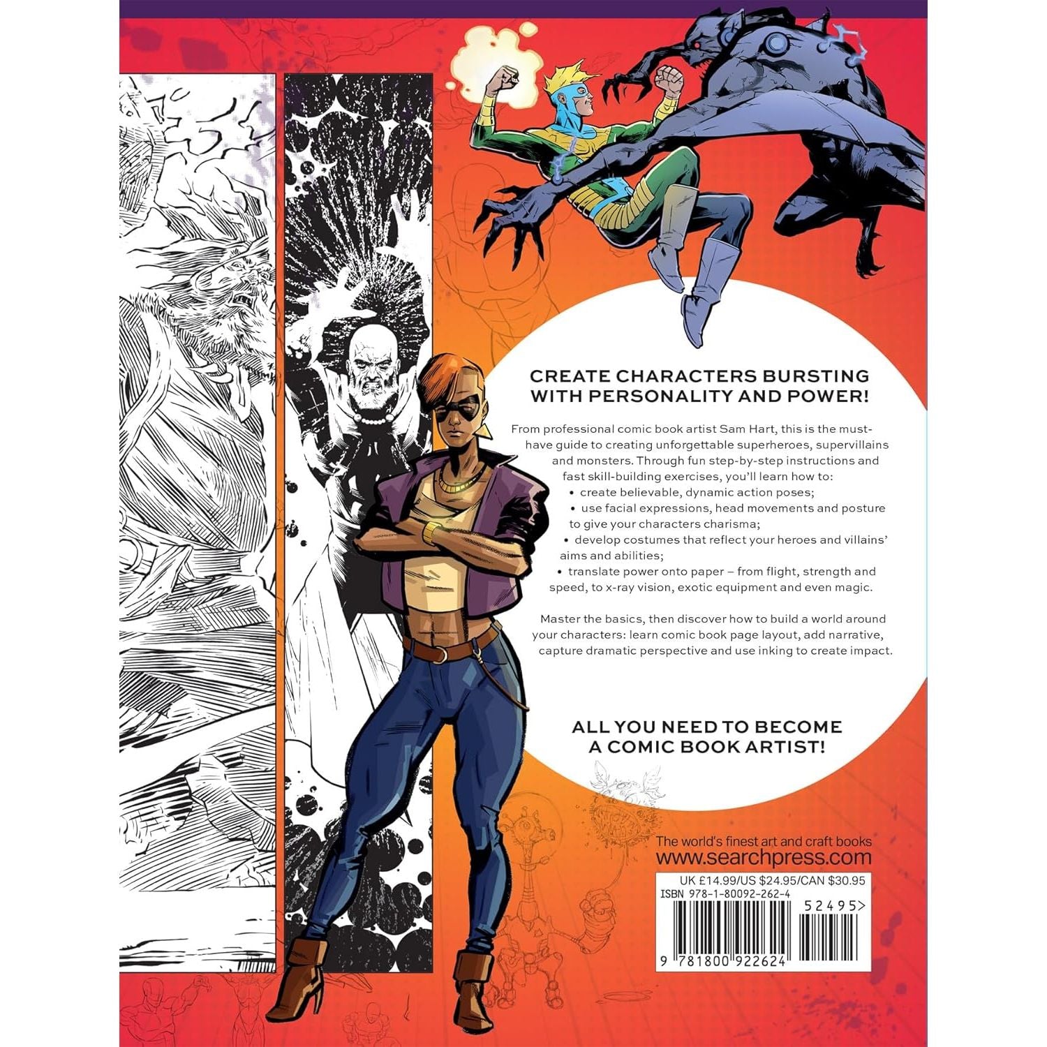 COMIC ART SUPERHEROES