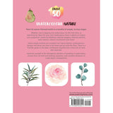 PAINT 50 WATERCOLOUR NATURE