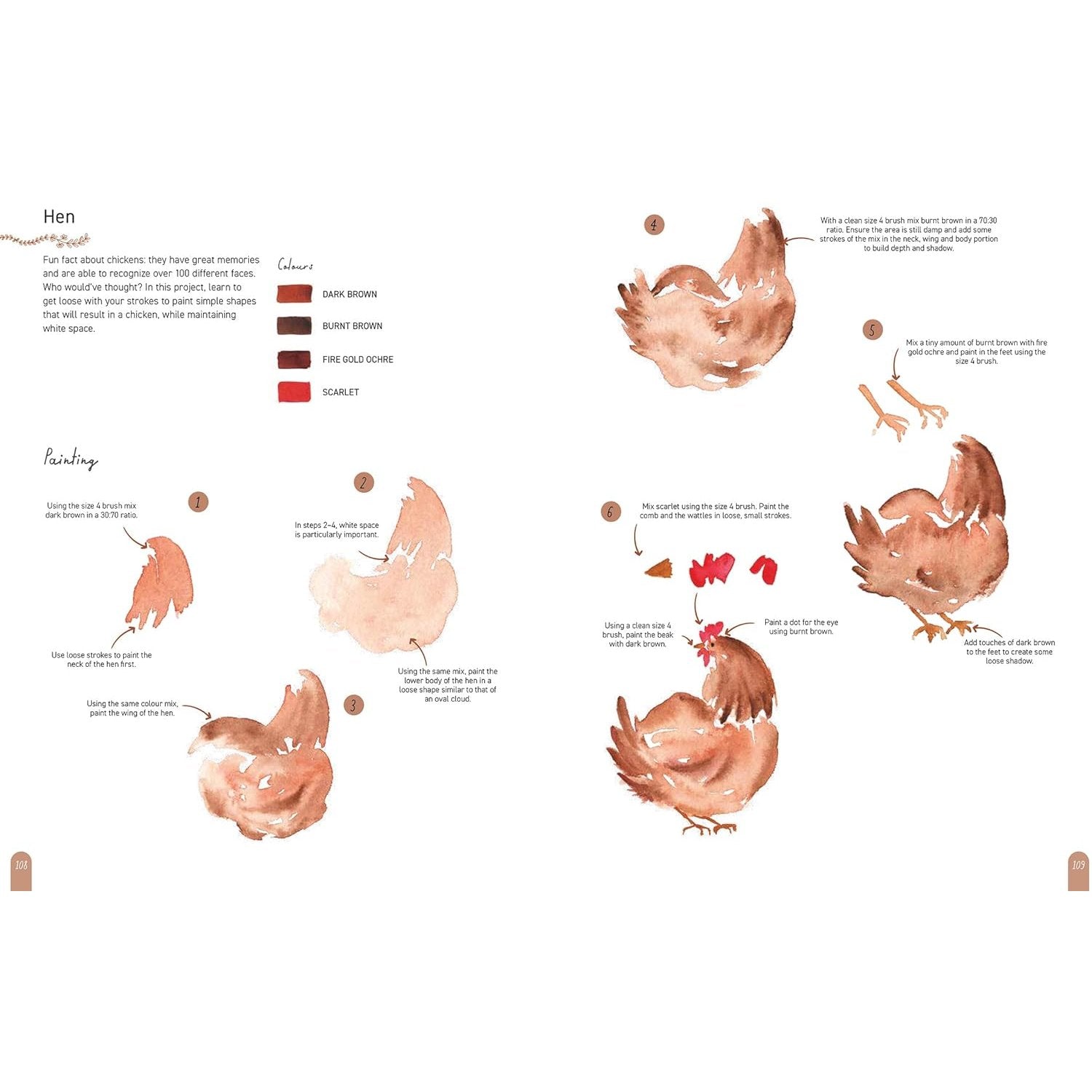 PAINT 50 WATERCOLOUR NATURE