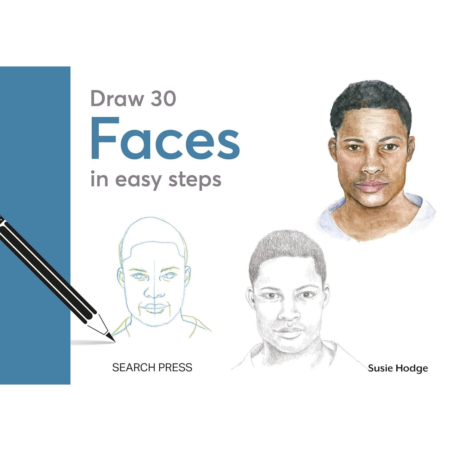 DRAW 30 FACES STEP BY STEP