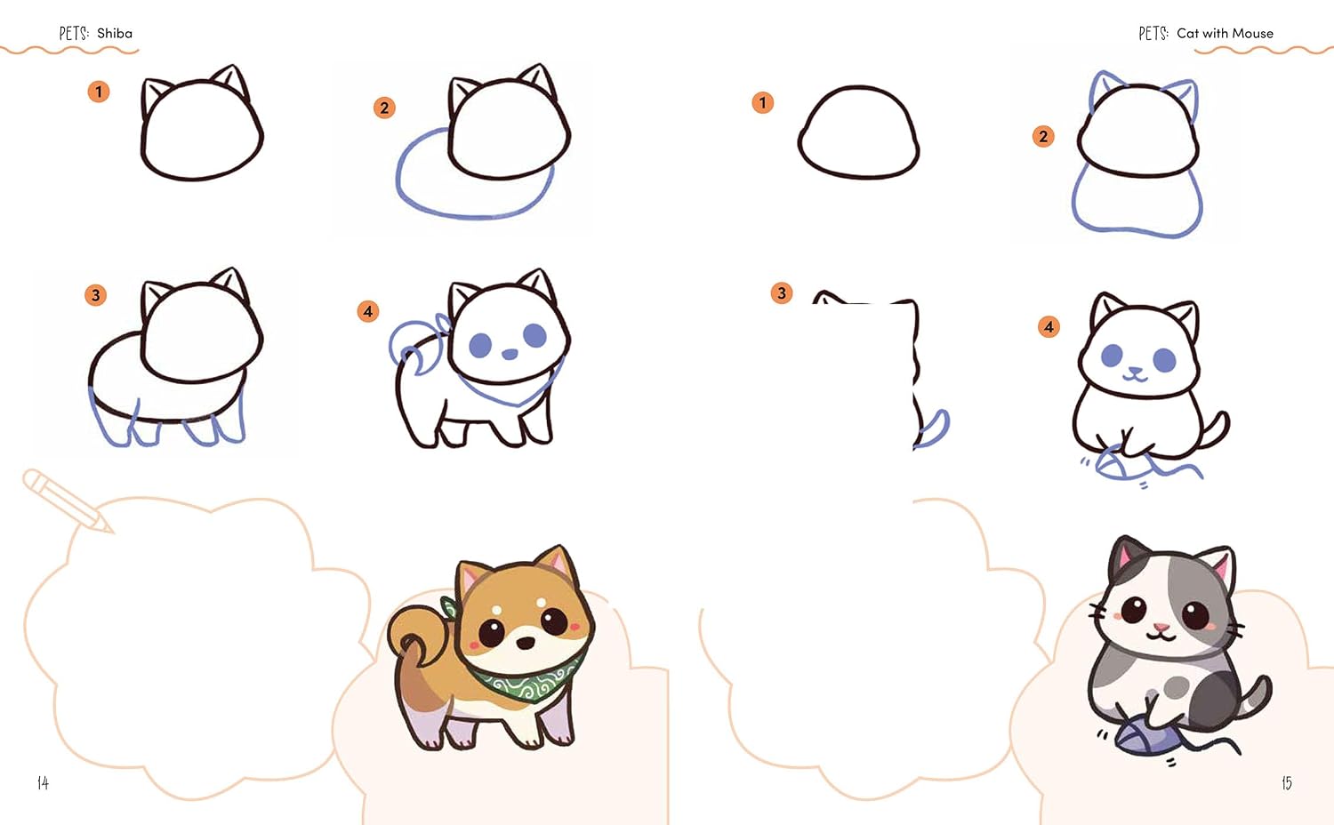 SO KAWAII! 100 ADORABLE ANIMALS TO DRAW STEP BY STEP