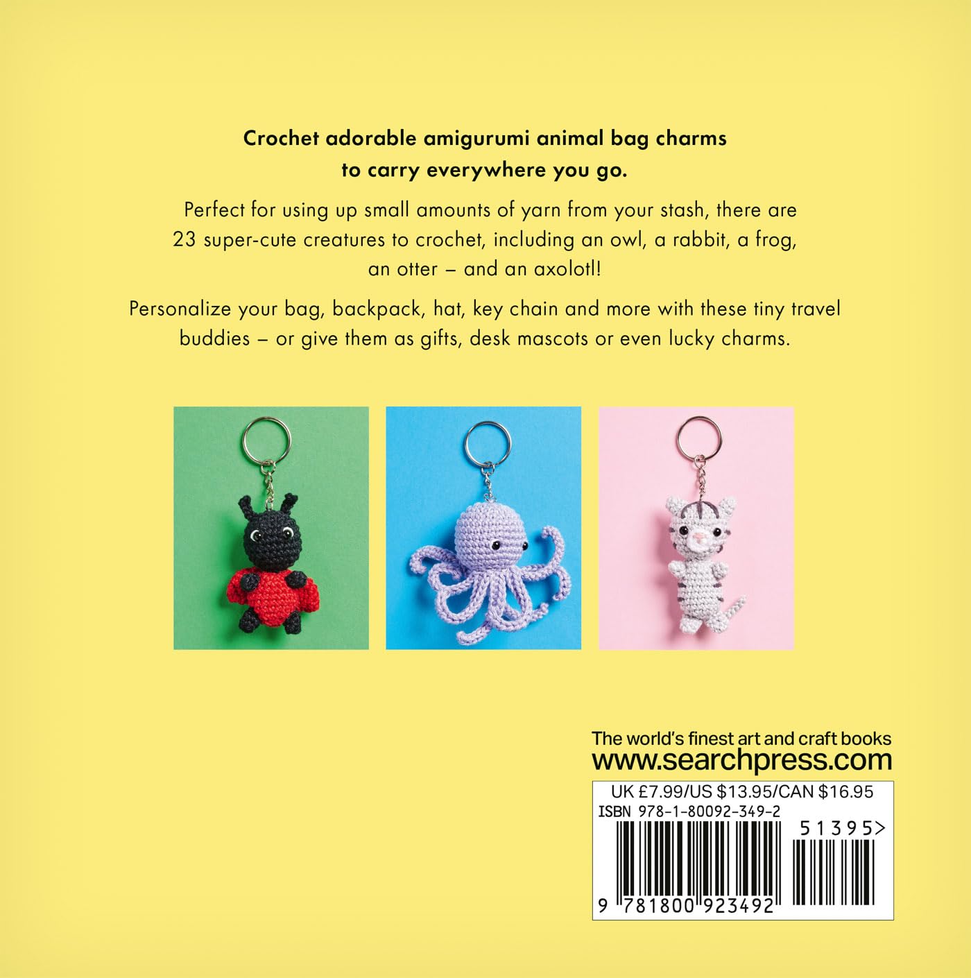 MINI AMIGURUMI BAG CHARMS