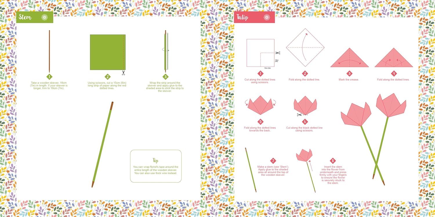 FLOWER POWER 25 ORIGAMI PROJECTS