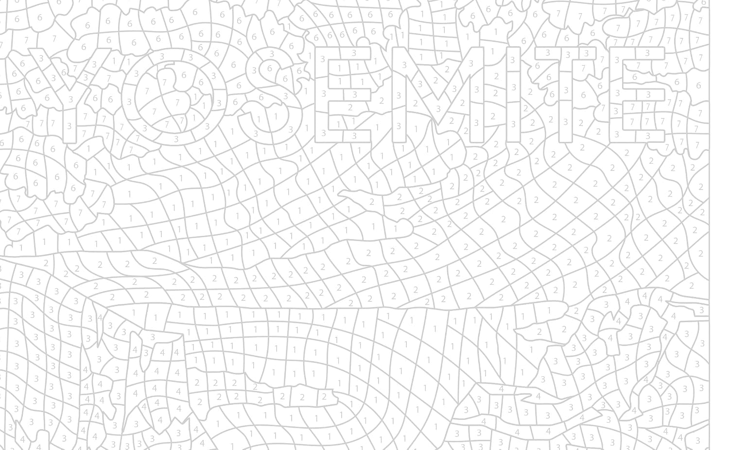COLOR BY NUMBERS: NATURE