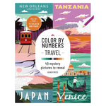 COLOUR BY NUMBERS TRAVEL