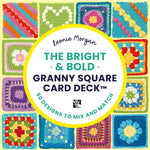 BRIGHT BOLD GRANNY SQUARE CARD DECK