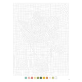 COLOUR BY NUMBERS FLORALS