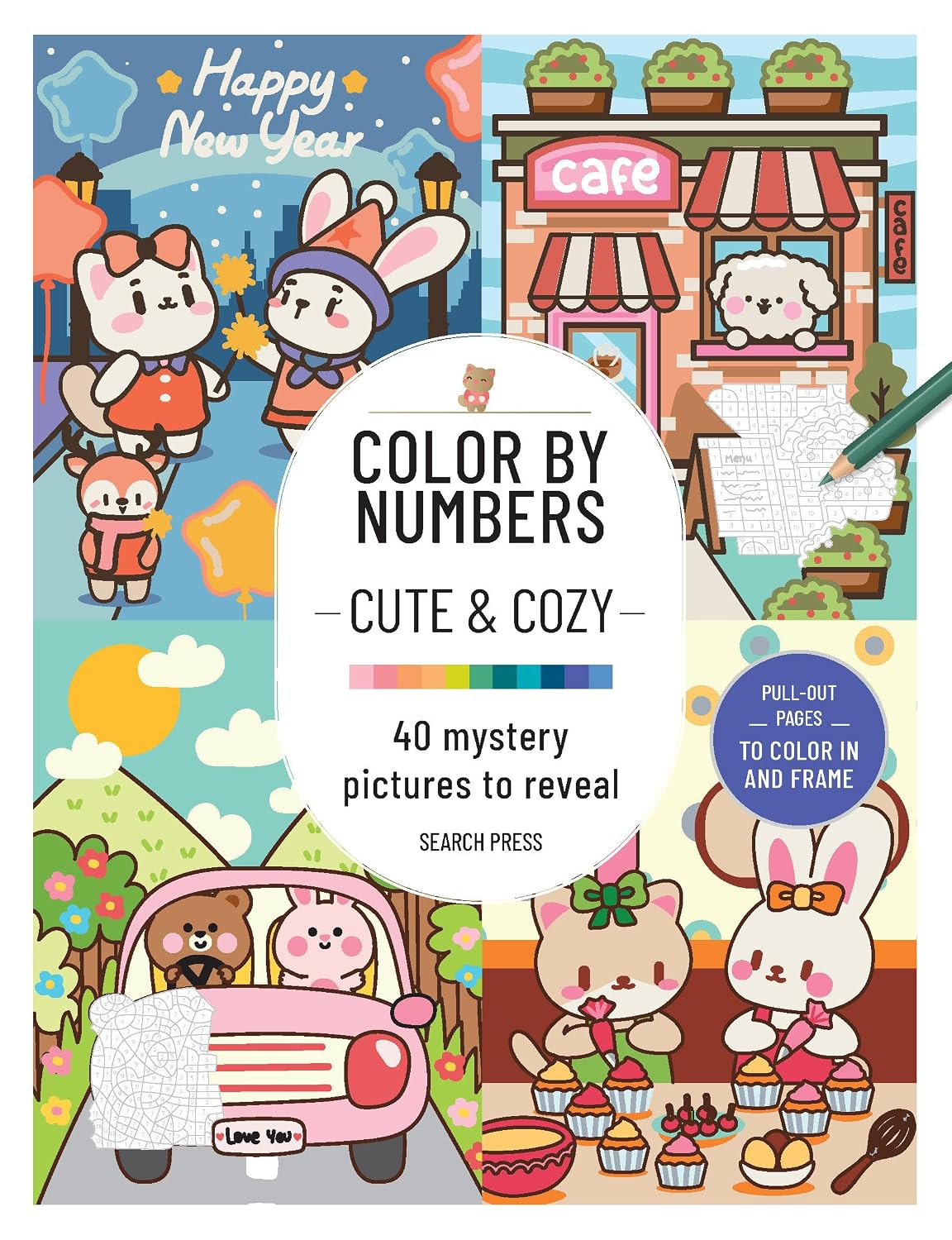 COLOR BY NUMBERS: CUTE AND COZY