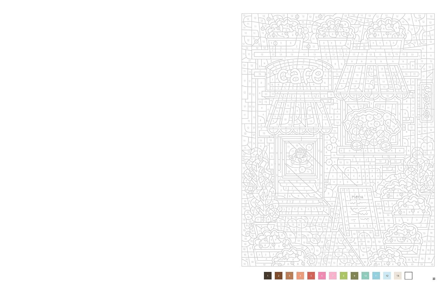 COLOR BY NUMBERS: CUTE AND COZY