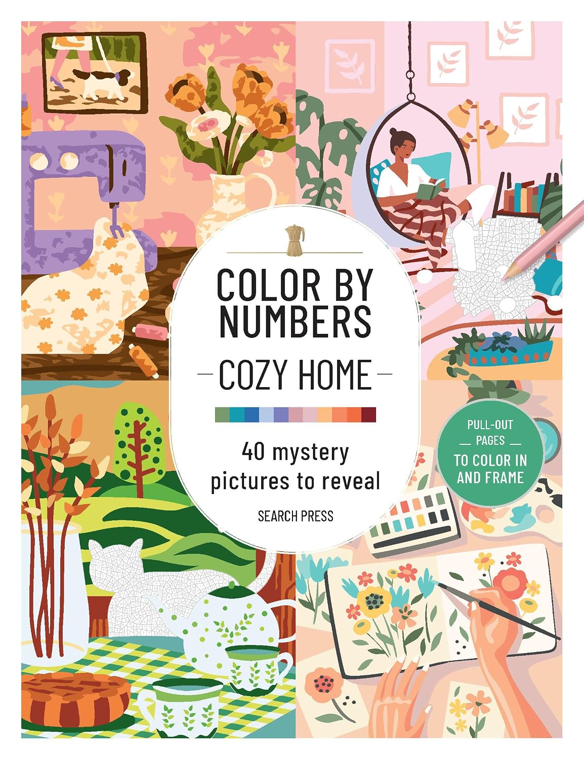 COLOR BY NUMBERS: COZY HOME