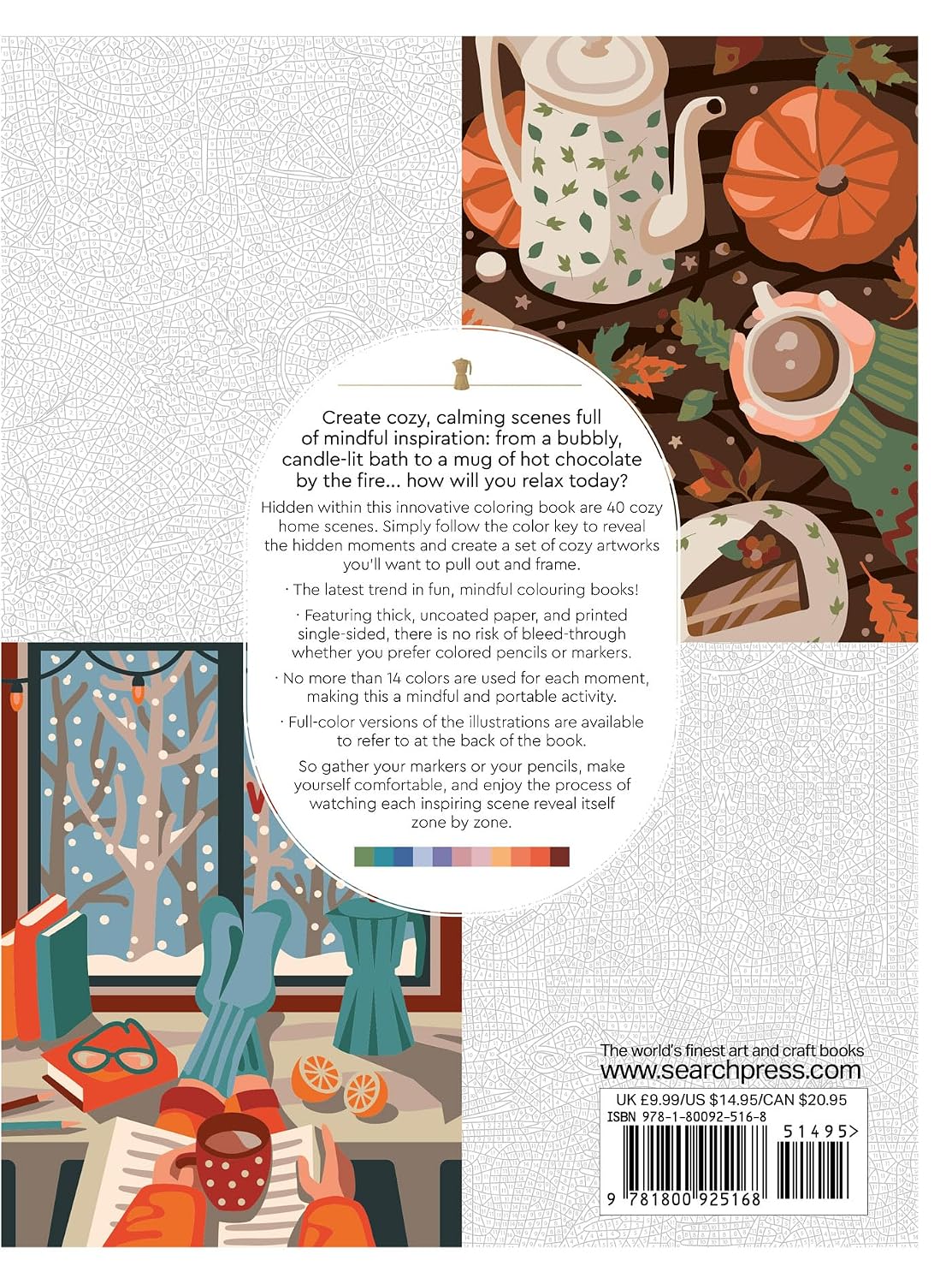 COLOR BY NUMBERS: COZY HOME