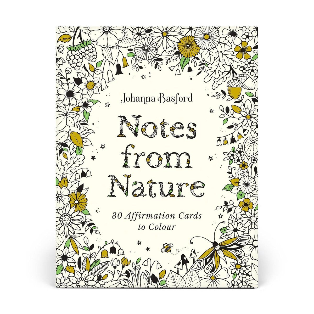 JOHANNA BATSFORD NOTES FROM NATURE 30 CARDS