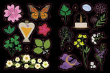 BOTANICAL MAGICKAL STICKERS & SPELLS