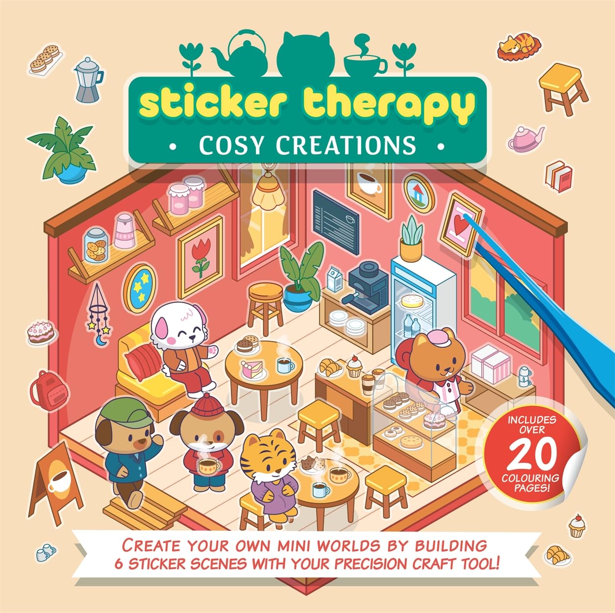 STICKER THERAPY: COSY CREATIONS