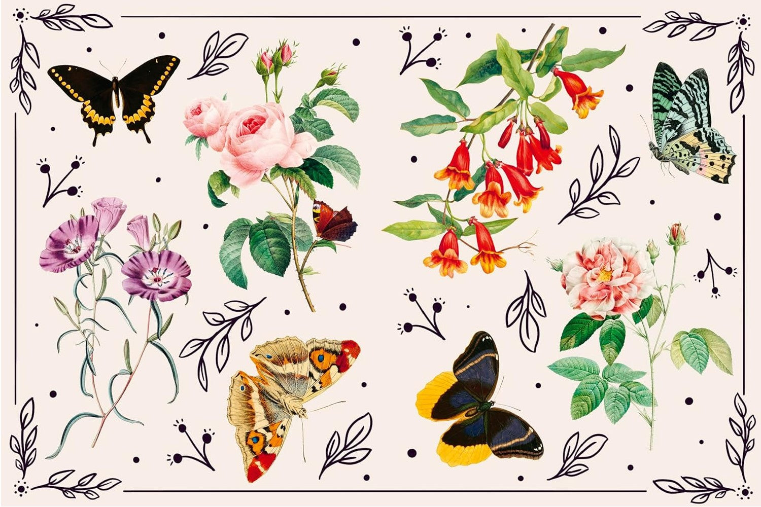 STICKER OPIUM GORGEOUS GOTHIC