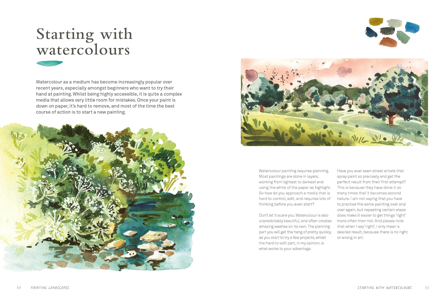 PAINTING LANDSCAPES: CONNECT TO CALM THROUGH THE BEAUTY OF WATERCOLOUR