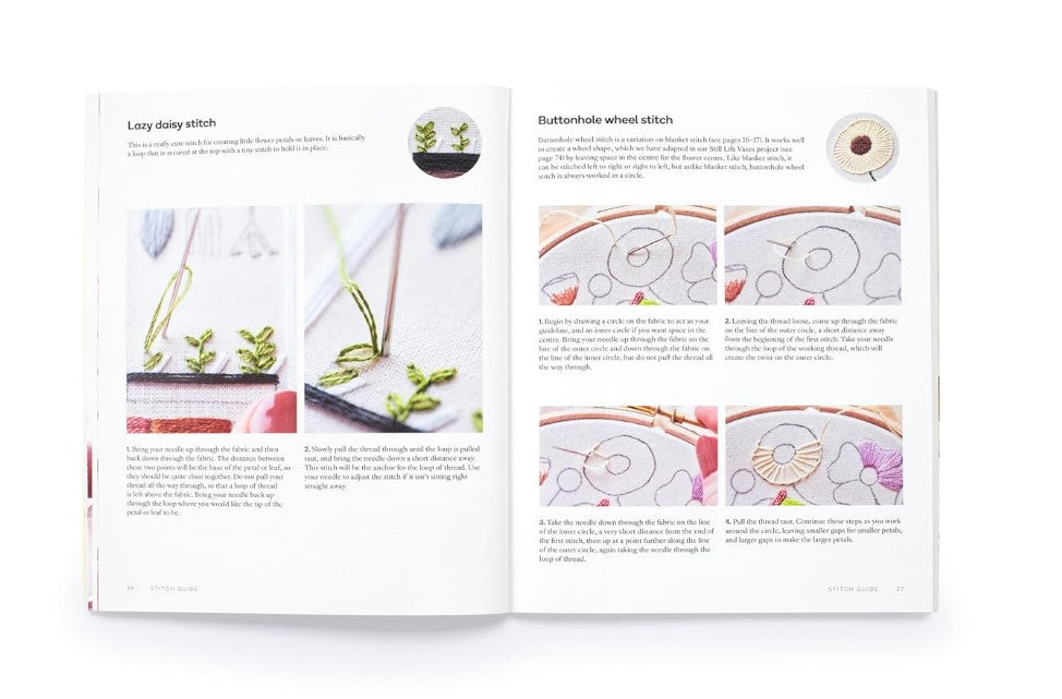 EMBROIDERY LEARN IN A WEEKEND