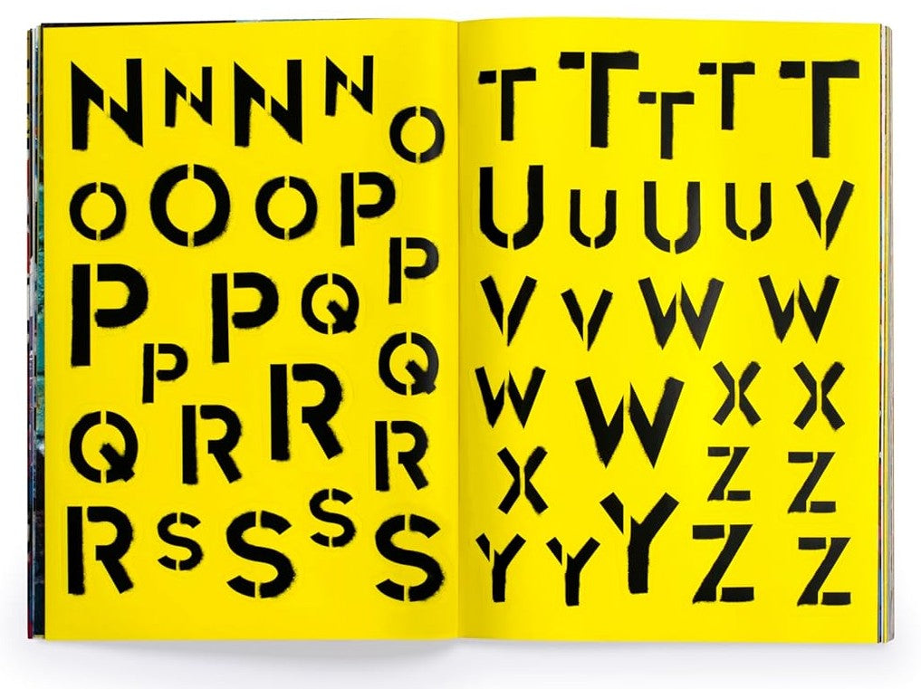 GRAFFITI ALPHABET STICKER BOOK