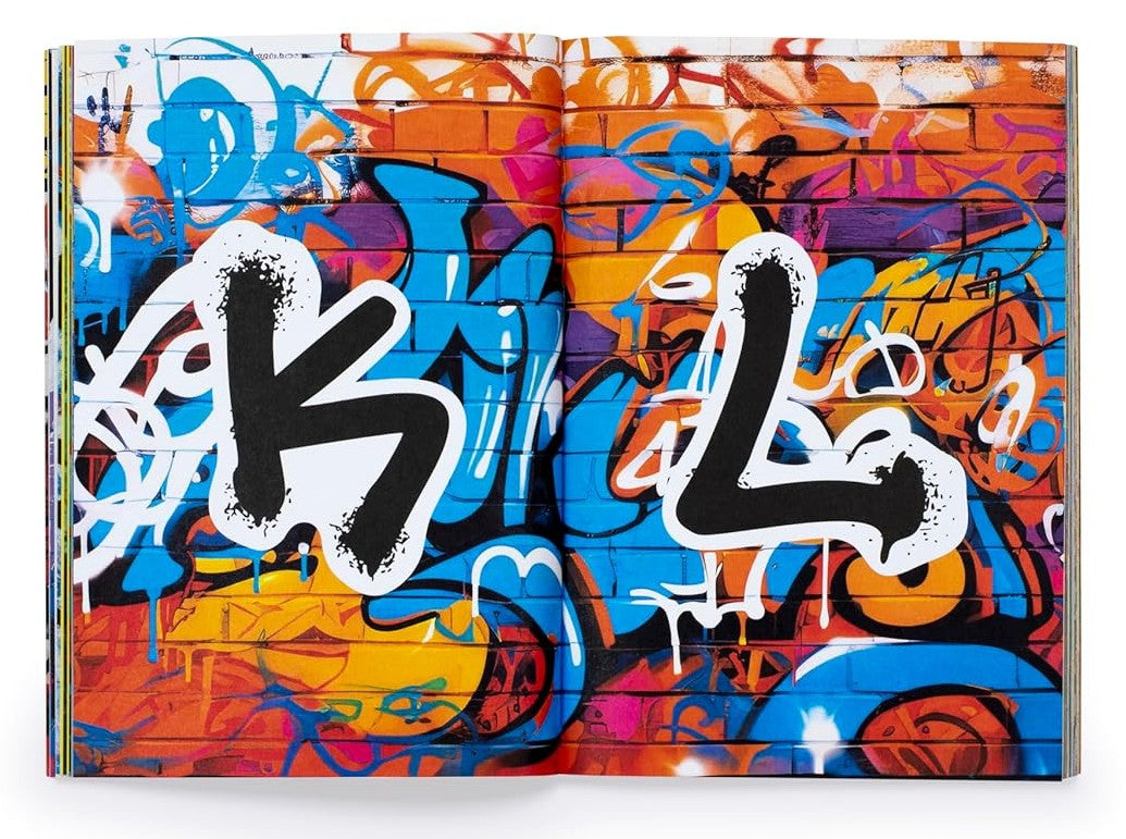 GRAFFITI ALPHABET STICKER BOOK