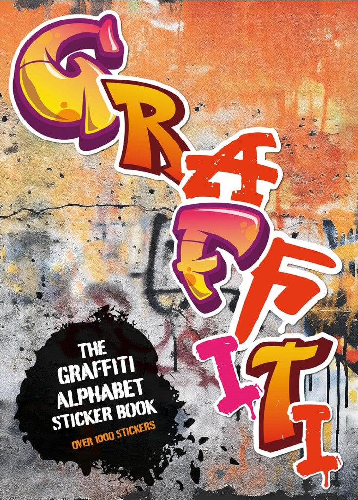 GRAFFITI ALPHABET STICKER BOOK