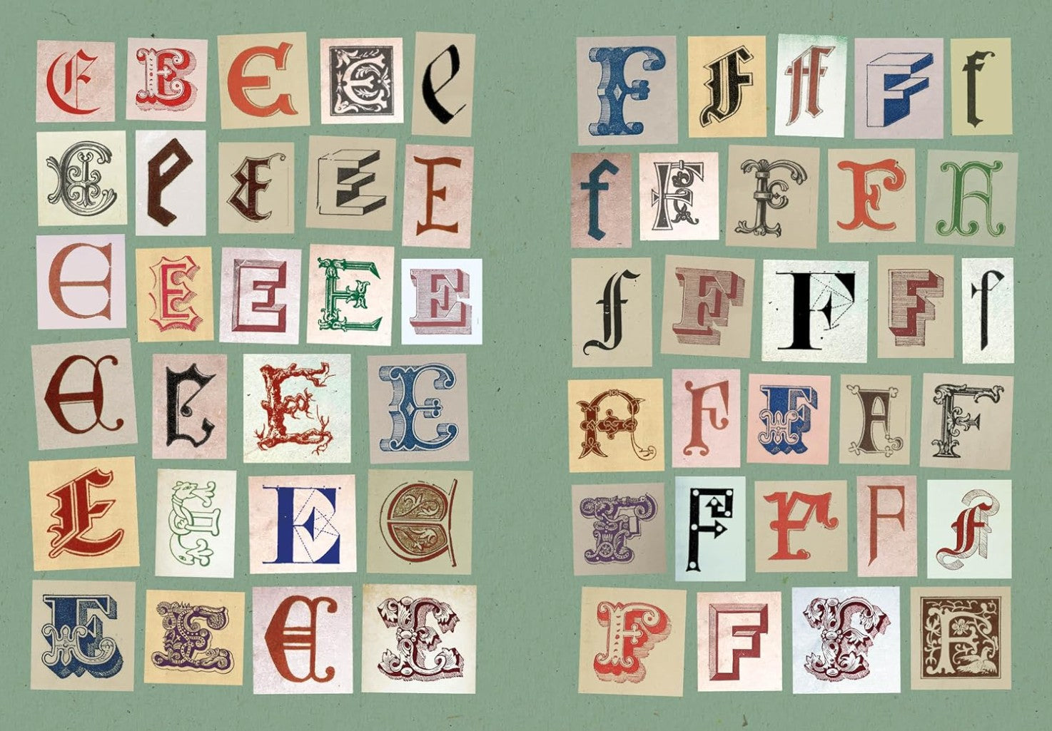 YE OLDE RANSOM NOTE STICKER BOOK