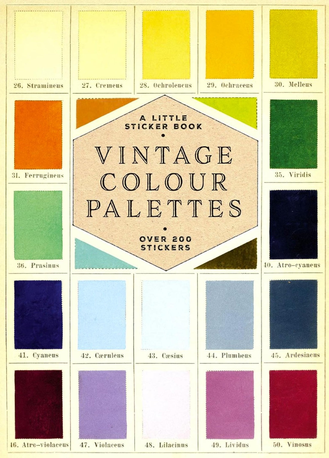 VINTAGE COLOUR PALETTES: A LITTLE STICKER BOOK