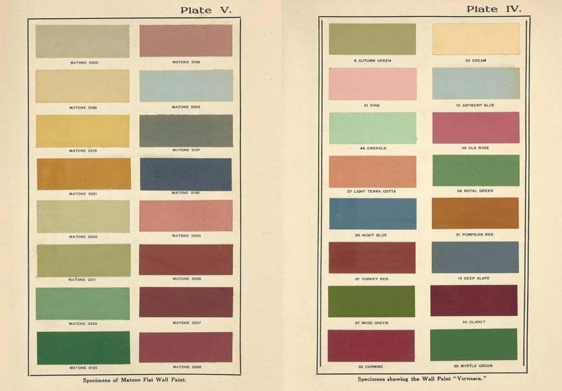 VINTAGE COLOUR PALETTES: A LITTLE STICKER BOOK