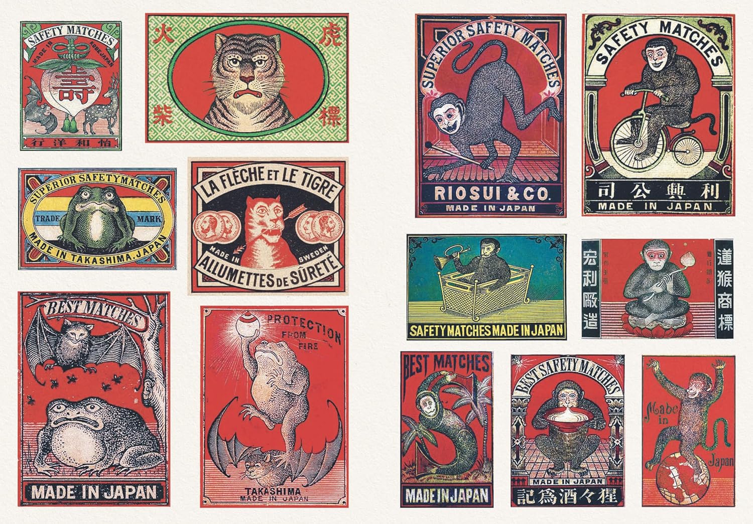 VINTAGE MATCHBOXES A LITTLE STICKER BOOK