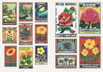 VINTAGE MATCHBOXES A LITTLE STICKER BOOK