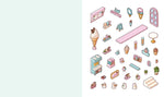 CUTE N COZY STICKER THERAPY COZY TOWN