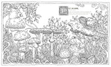INTO THE FUNGARIUM: A SPELLBINDING COLORING BOOK OF FANTASTICAL FUNGI