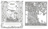 INTO THE FUNGARIUM: A SPELLBINDING COLORING BOOK OF FANTASTICAL FUNGI