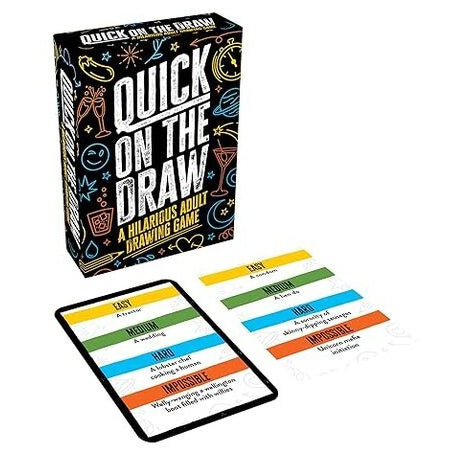 QUICK ON THE DRAW ADULT DRAWING GAME