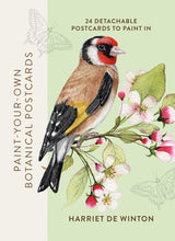 PAINT YOUR OWN BOTANICAL POSTCARDS
