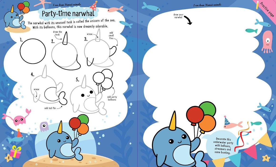 I CAN DRAW KAWAII ANIMALS