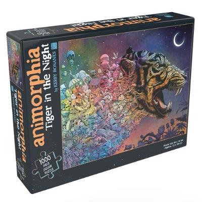 ANIMORPHIA TIGER IN THE NIGHT 1000 PIECE PUZZLE