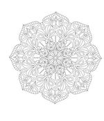 LARGE PRINT COLOUR & FRAME: MANDALAS