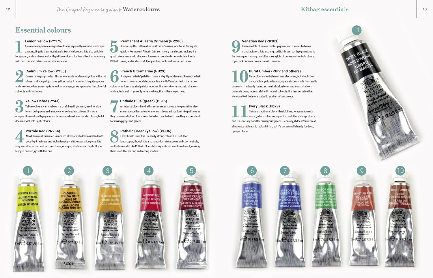THE COMPACT BEGINNER'S GUIDE TO WATERCOLOURS