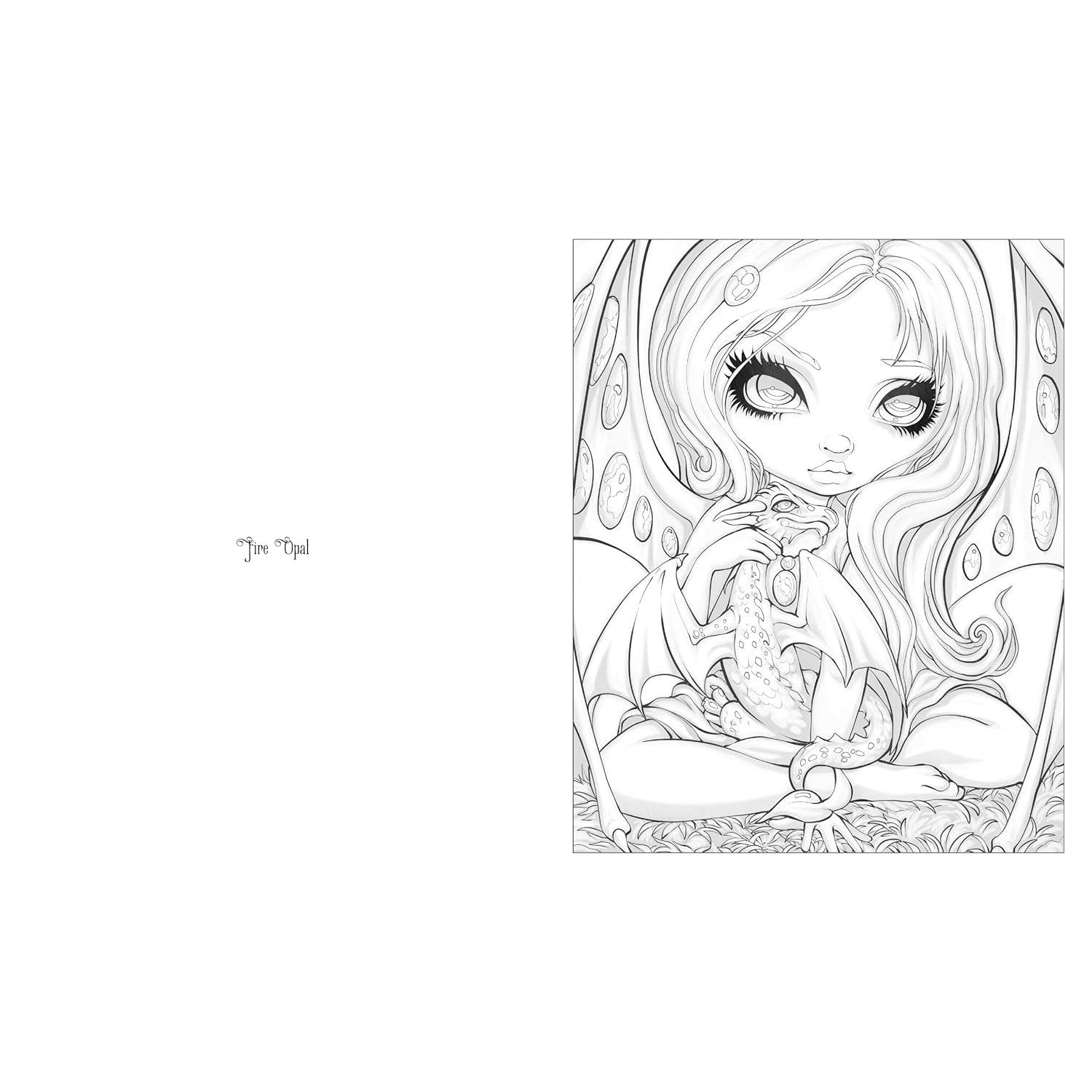 DRAGONLING COLOURING BOOK